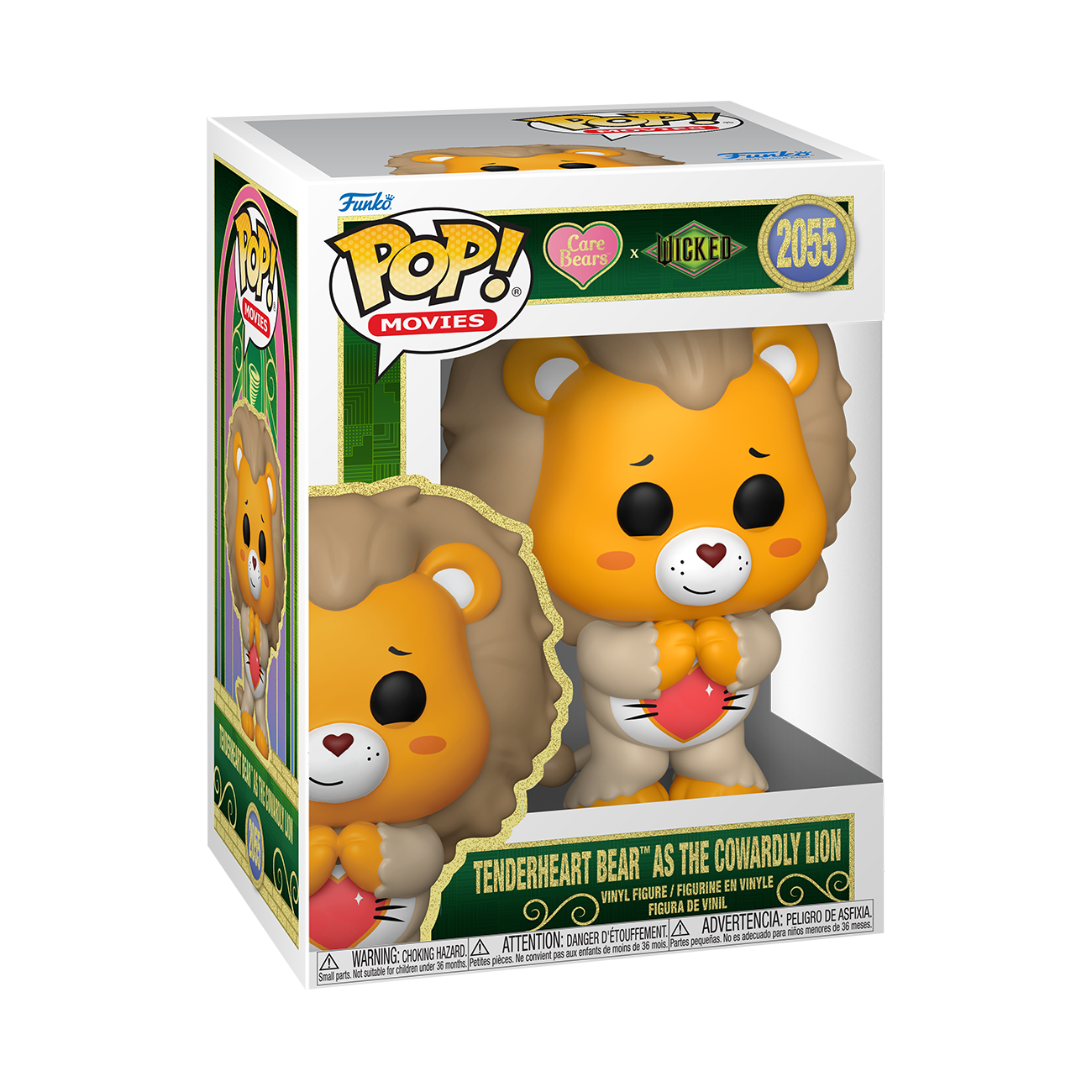 Pop! Tenderheart Bear as the Cowardly Lion | Funko