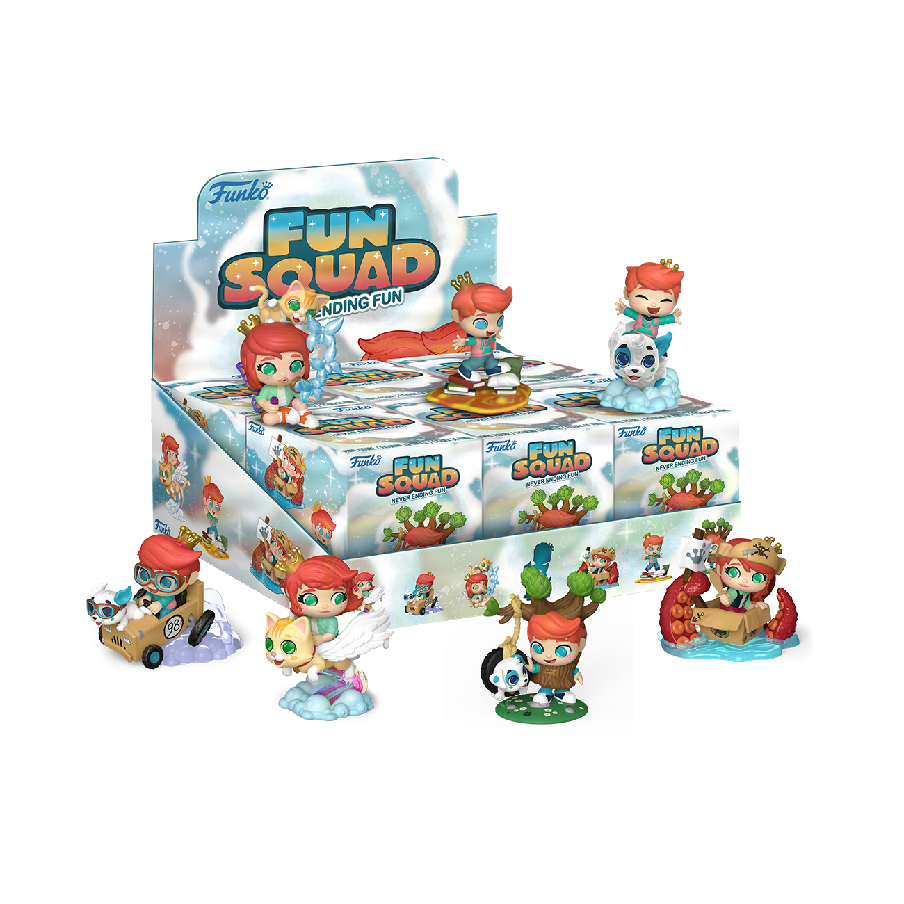 Funko Fun Squad Premium Blind Box 6-Pack