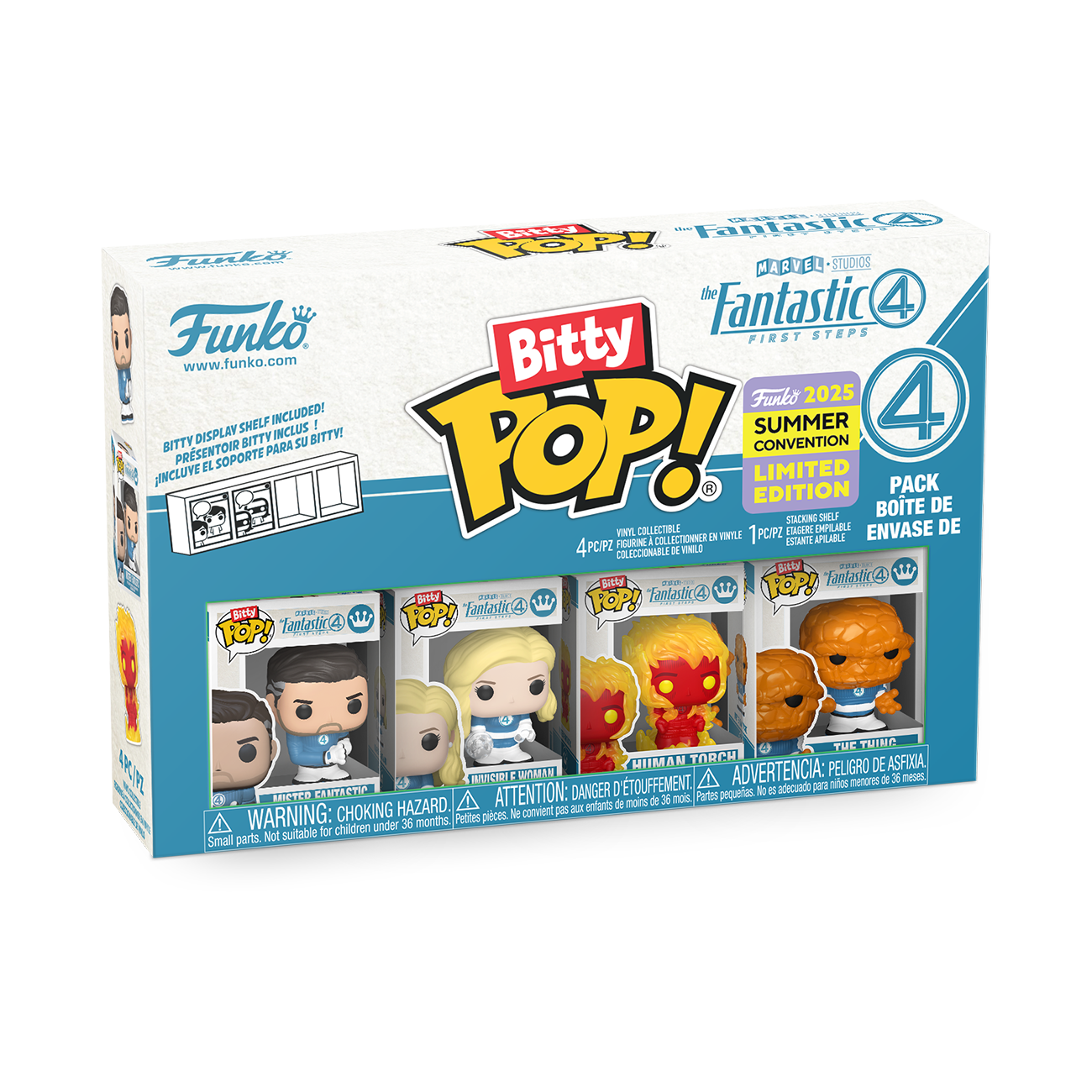 【未開封】　funko F4 bittypop! H.E.R.B.L.E Bitty Pop! Funkoville 4-Pack | From the Vault | Funko