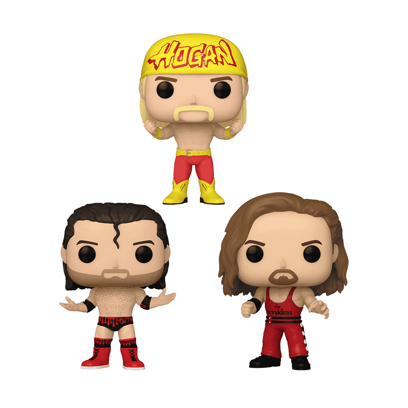 FUNKO POP WWE NWO 3PACK ホーガン ナッシュ ホール Pop! NWO Hogan & The Outsiders 3-Pack