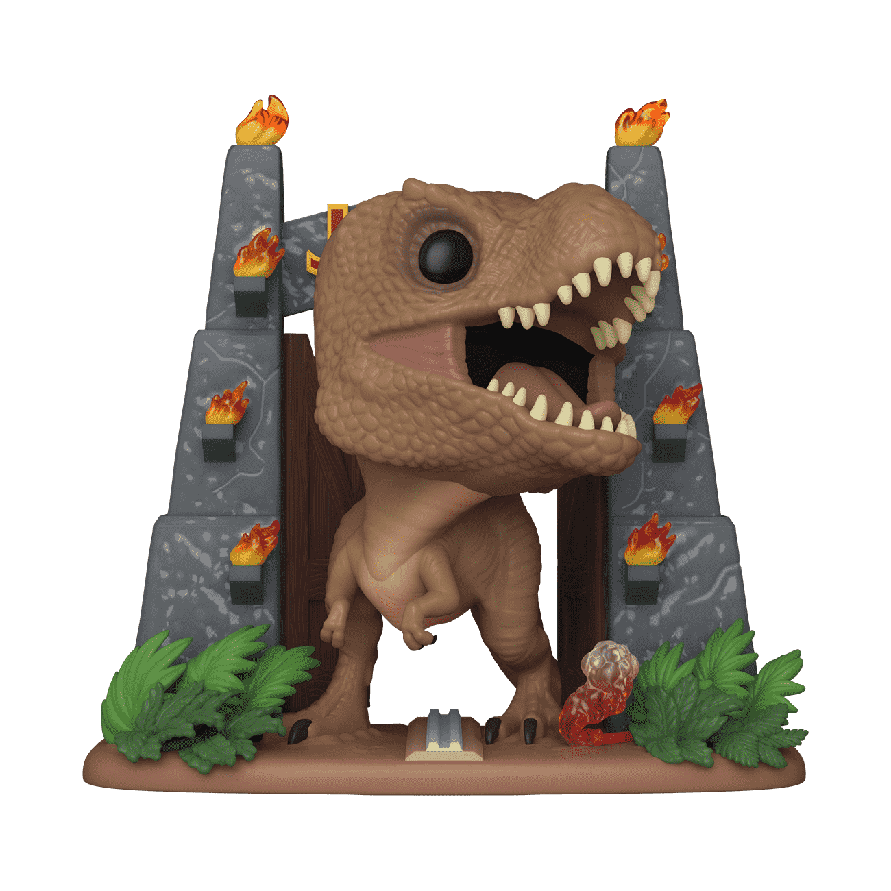 DXファンコポップ 『ジュラシック・パーク』 ティラノサウルス w/ゲート Pop! Deluxe Tyrannosaurus Rex with Gates | Funko