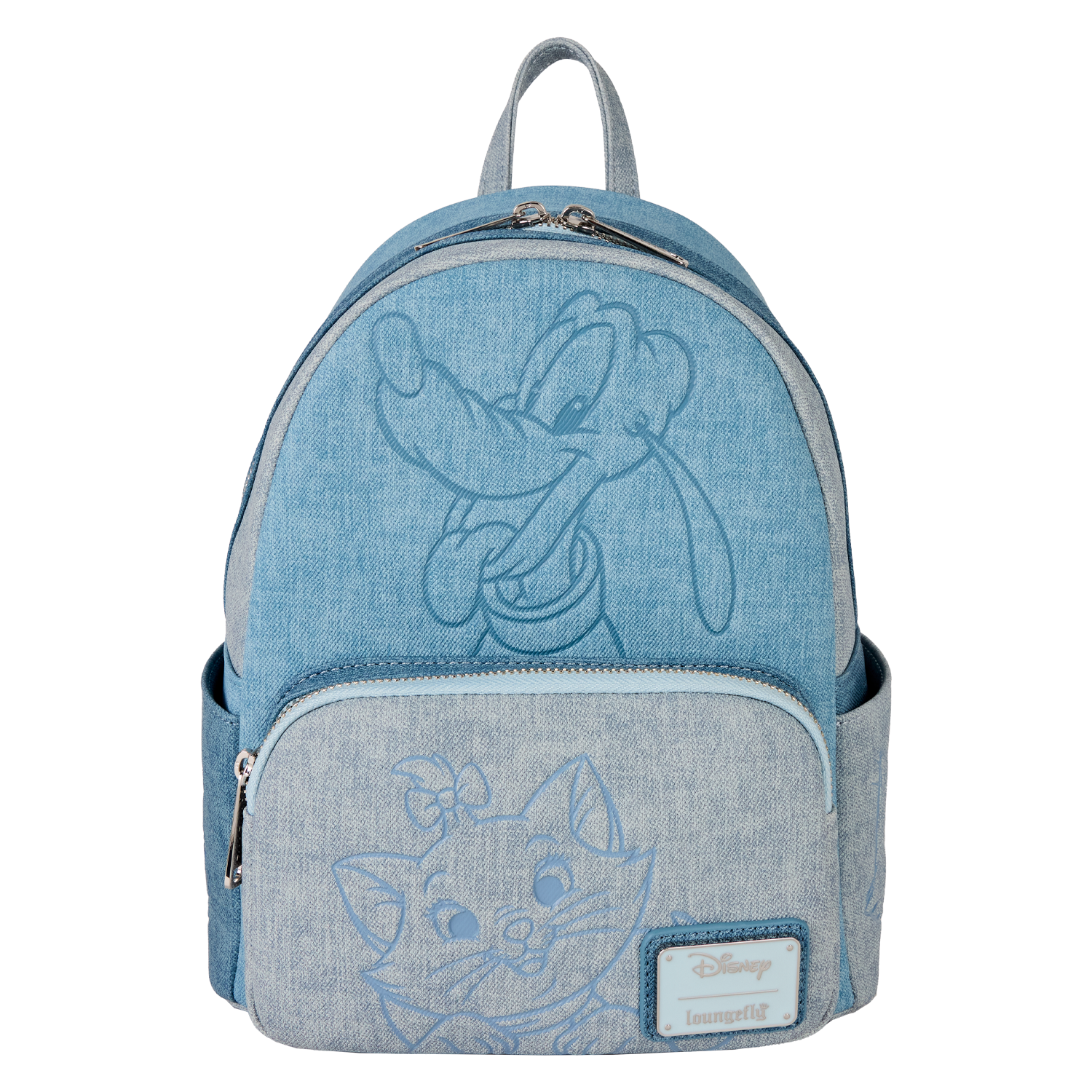 Photos - Backpack Loungefly Disney Dogs & Cats Silhouette Mini | Officially Licensed | Plastic | WDBK4023