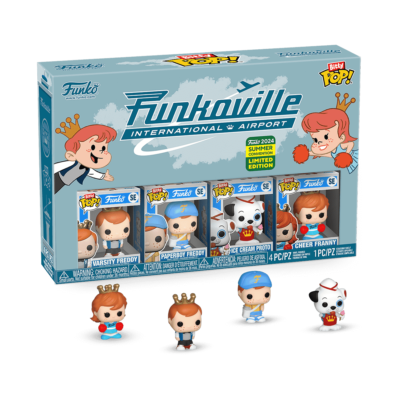 Bitty Pop! Funkoville 4-Pack