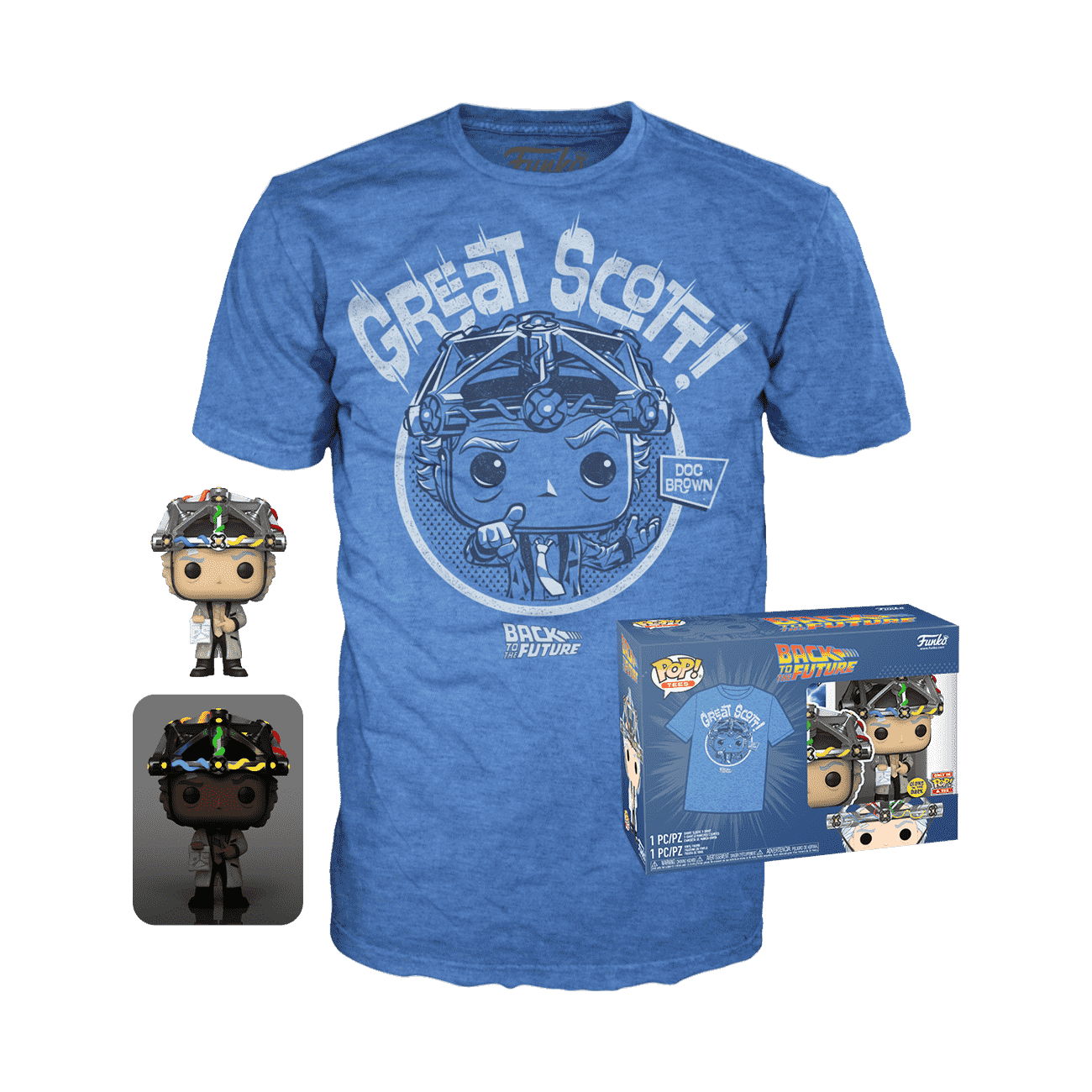 Pop! & Tee Doc Brown 