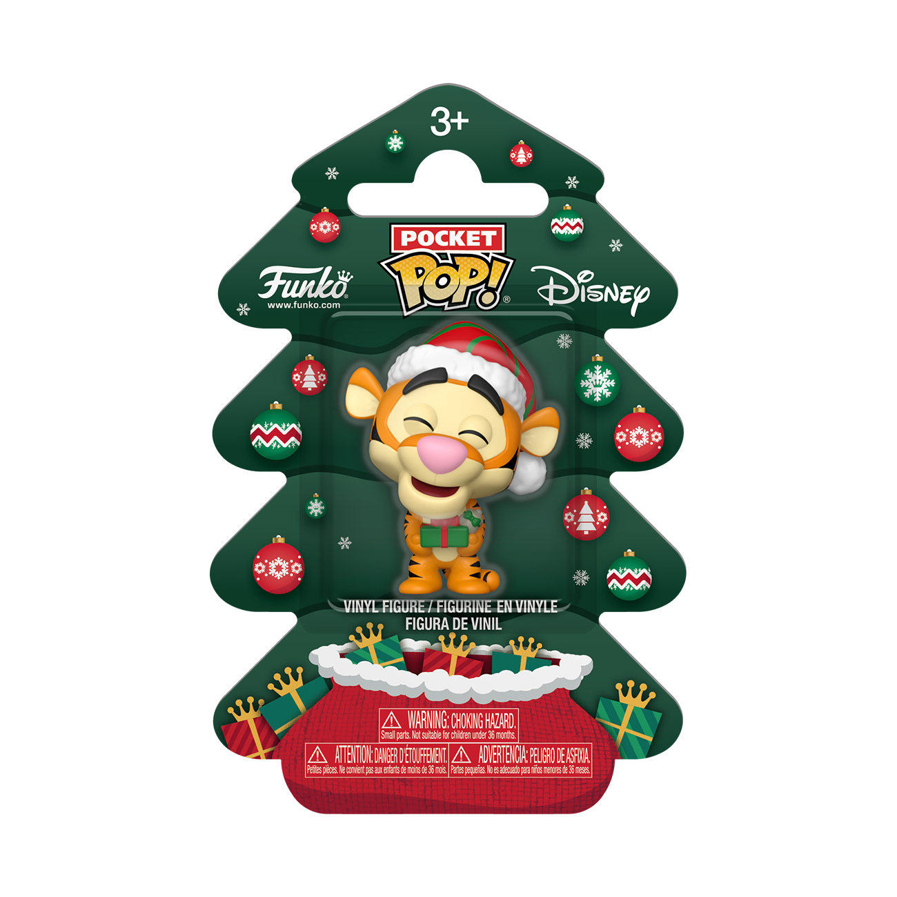 Funko Pocket Pop! Árbol navideño: Winnie The Pooh - Tigger