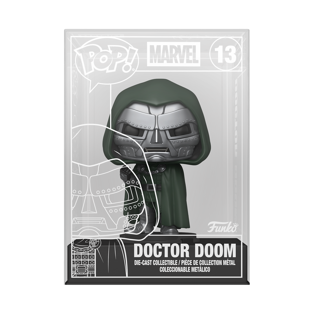 Funko Pop! Die-Cast Doctor Doom (Doomsday)