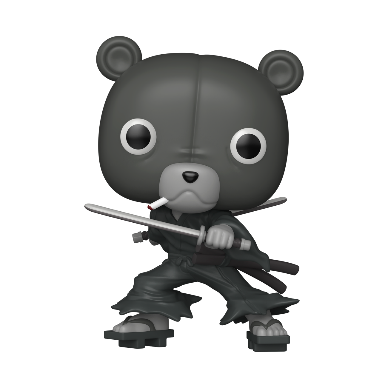 Funko Pop! Animation Afro Samurai Kuma Figura de vinilo, coleccionable exclusivo con autenticación, #2297, 3.9 pulgadas