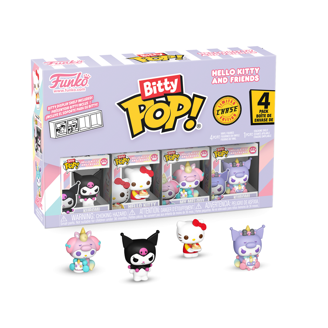 Bitty Pop! Hello Kitty and Friends 4-Pack Series 3 | Funko