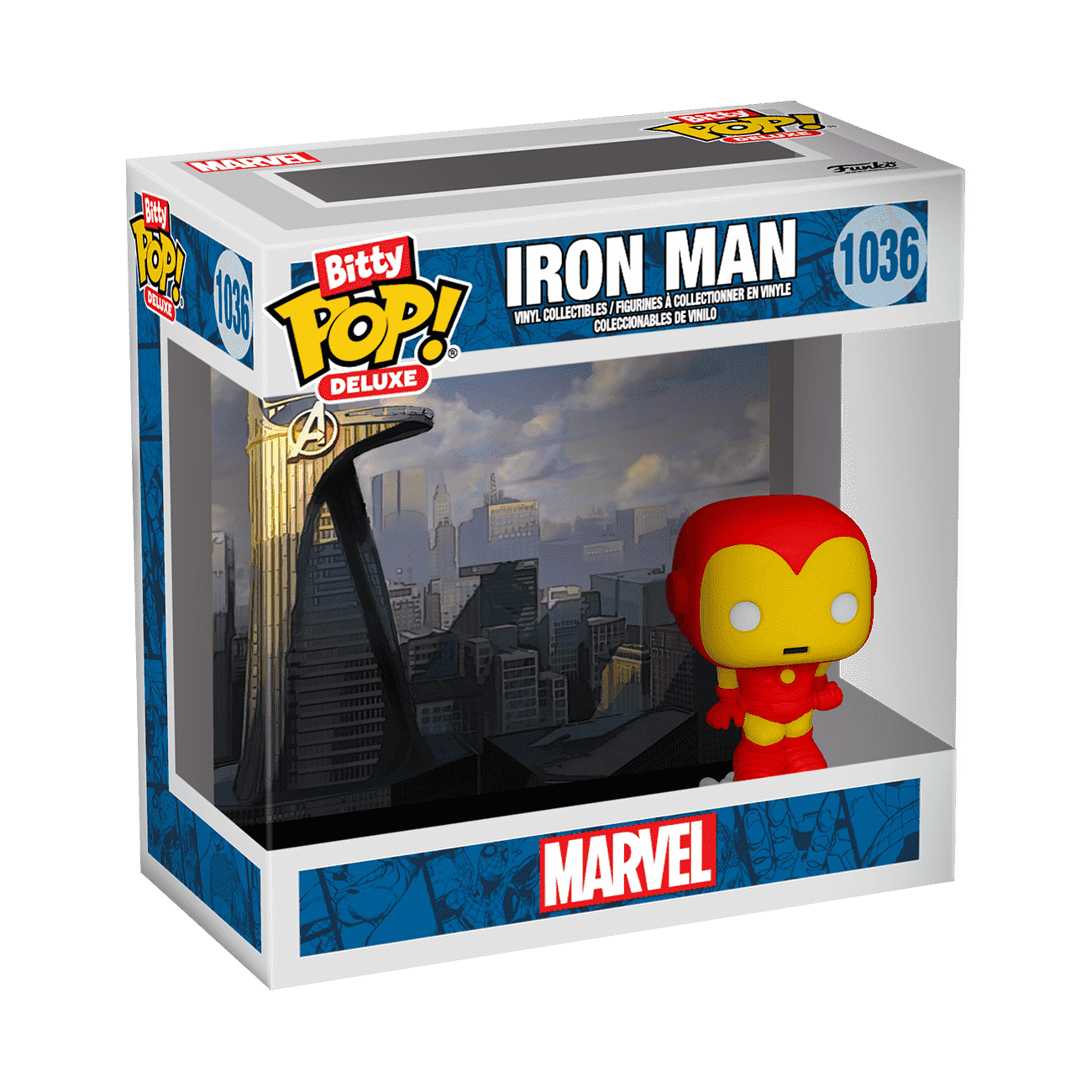 Buy Bitty Pop Deluxe Iron Man Avenger Tower at Funko