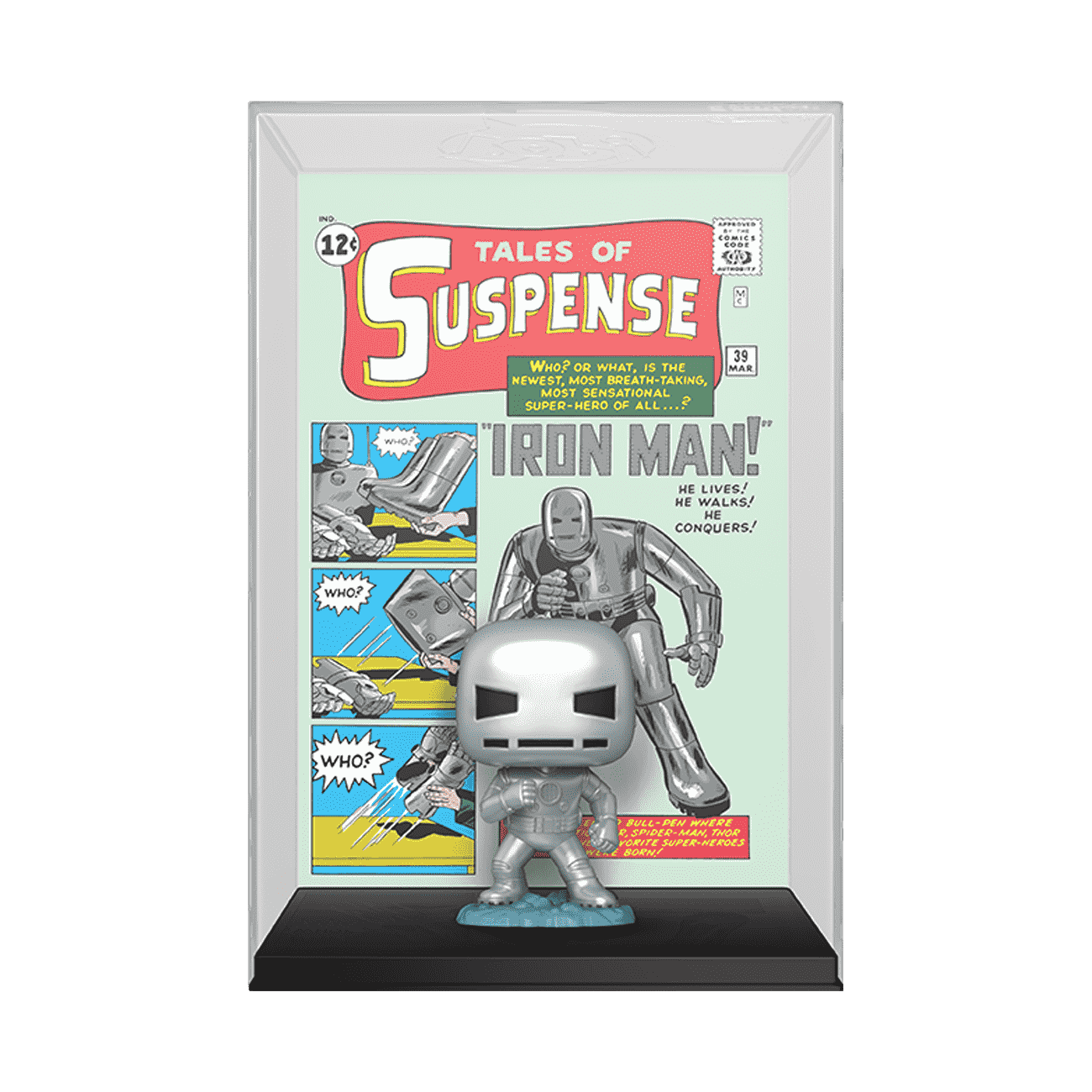 Funko Pop Comic Cover Marvel Tales of Suspense 39 Iron Man