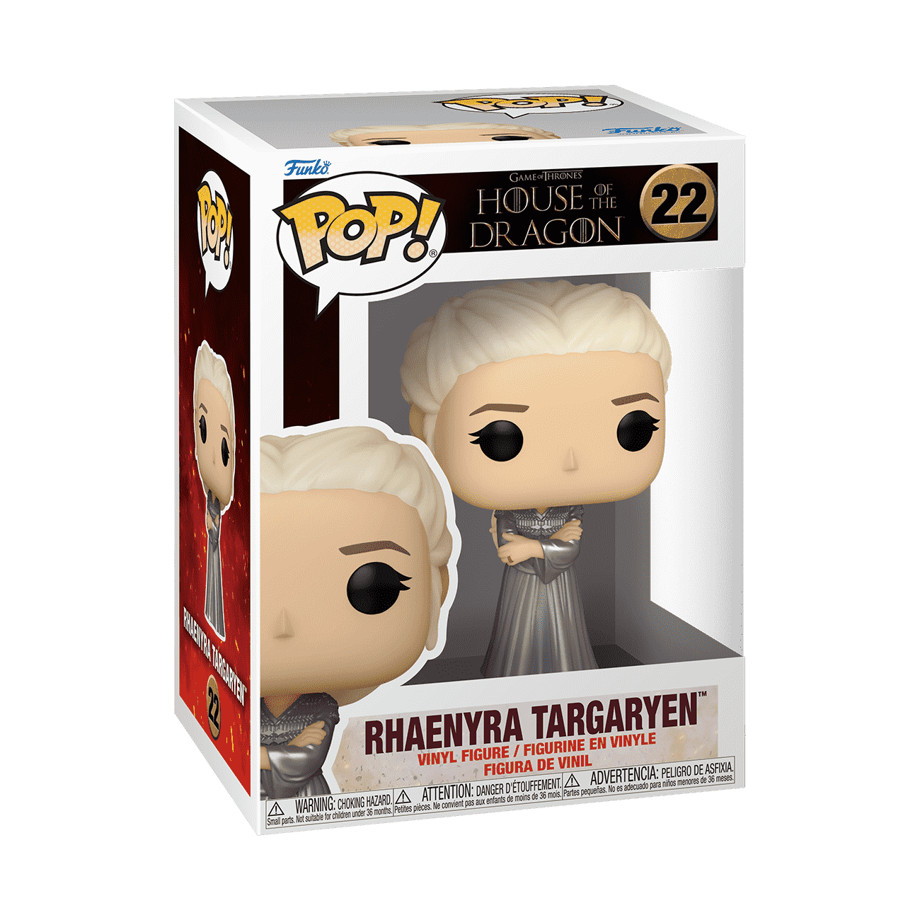 Funko Pop House Of The Dragon Game Of Thrones Rhaenyra Targaryen #06 W/Protector 889698656047