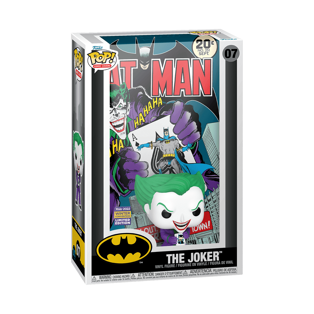 Buy Pop! Comic Covers The Joker (Back In Town) Batman No. 25 at Funko.