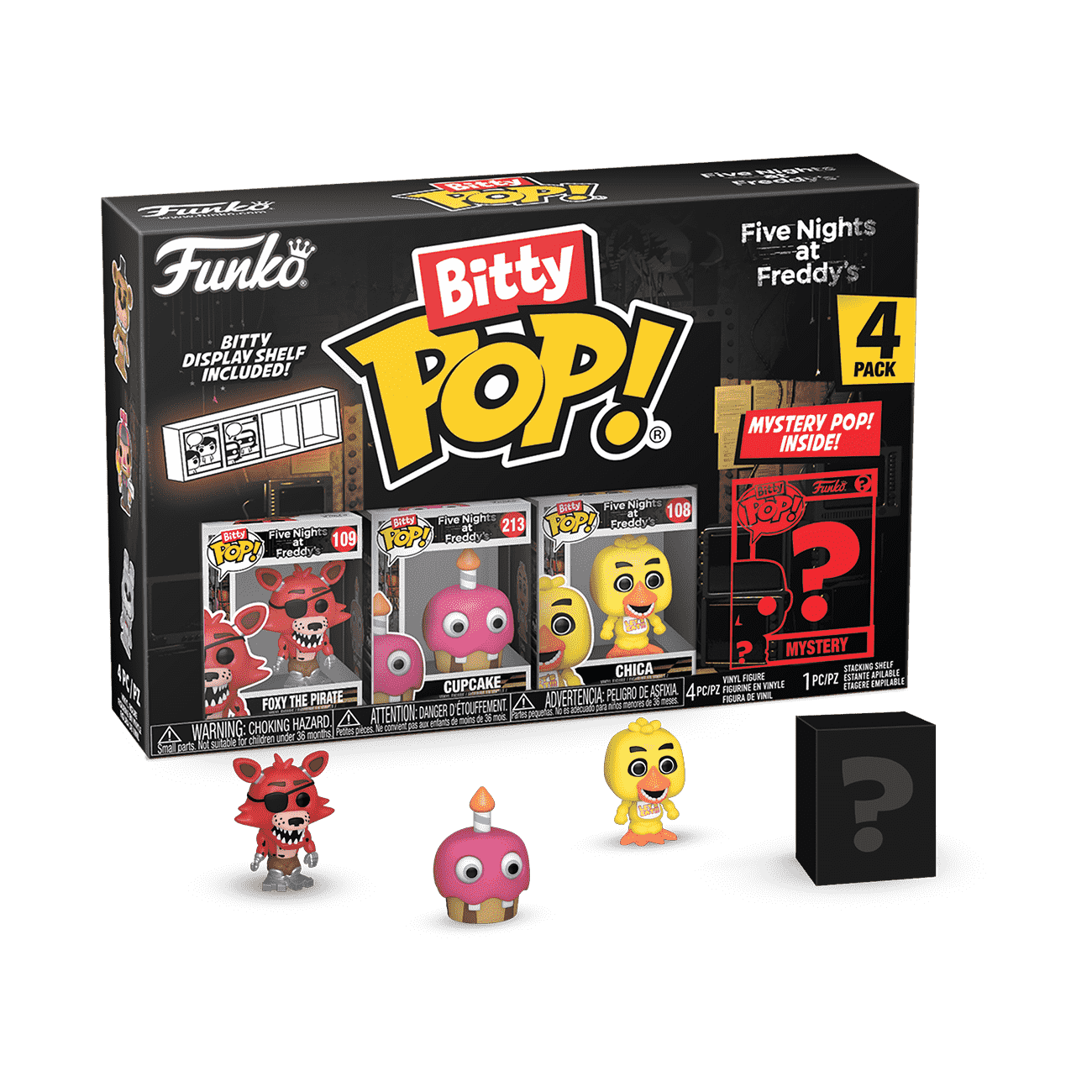 Buy Bitty Pop! Five Nights at Freddy's 4-Pack Series 2 at Funko.