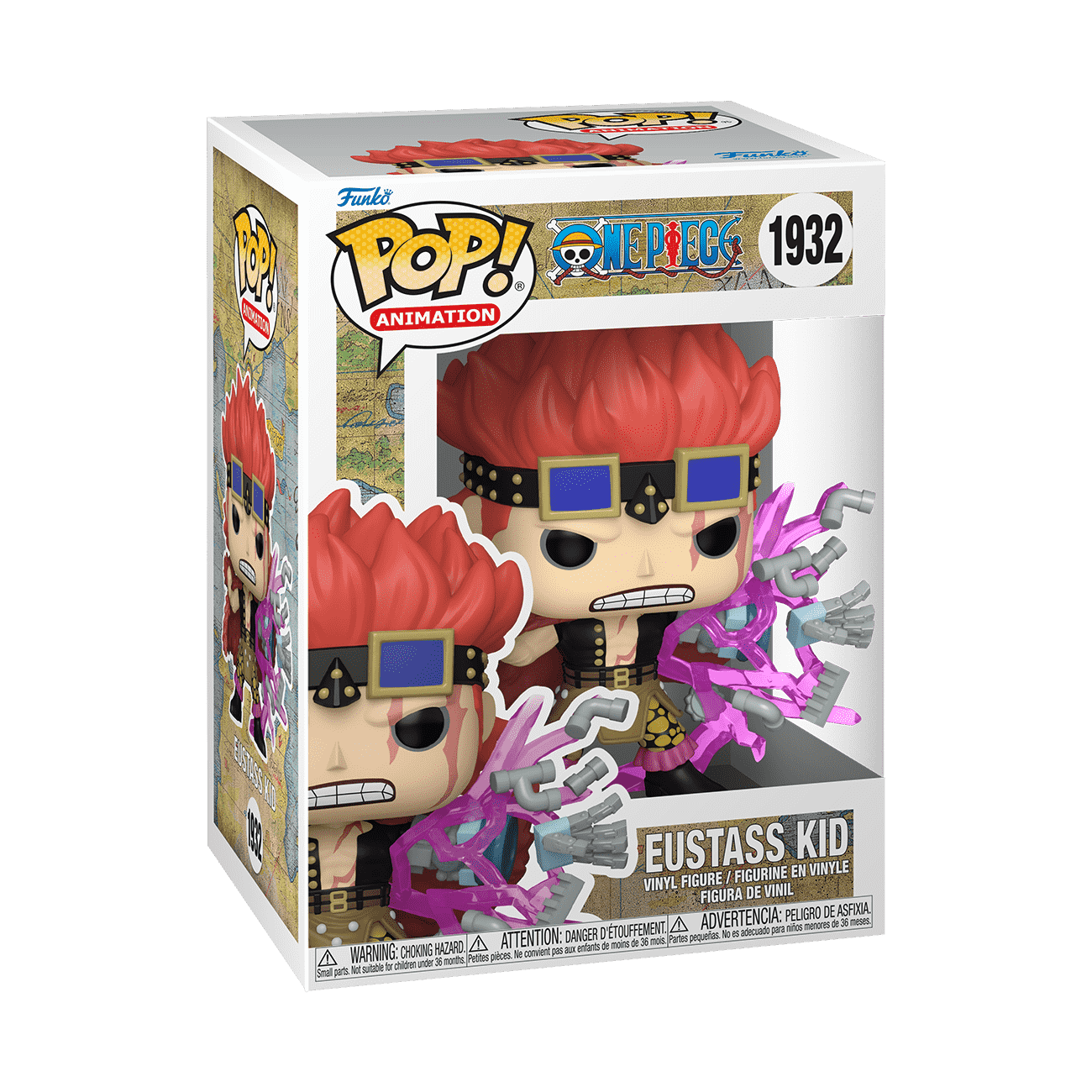 Funko POP! Animation: One Piece Eustass Kid (Awakening) 4.6-in Vinyl Figure