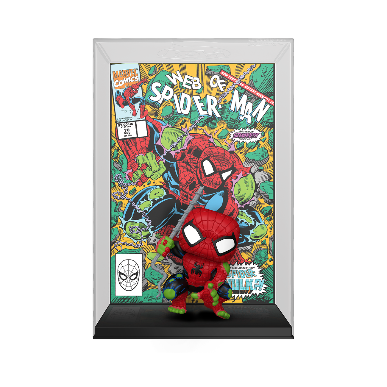 Pop! Comic Covers Web of Spider-Man #70 (Spider-Hulk) | Funko