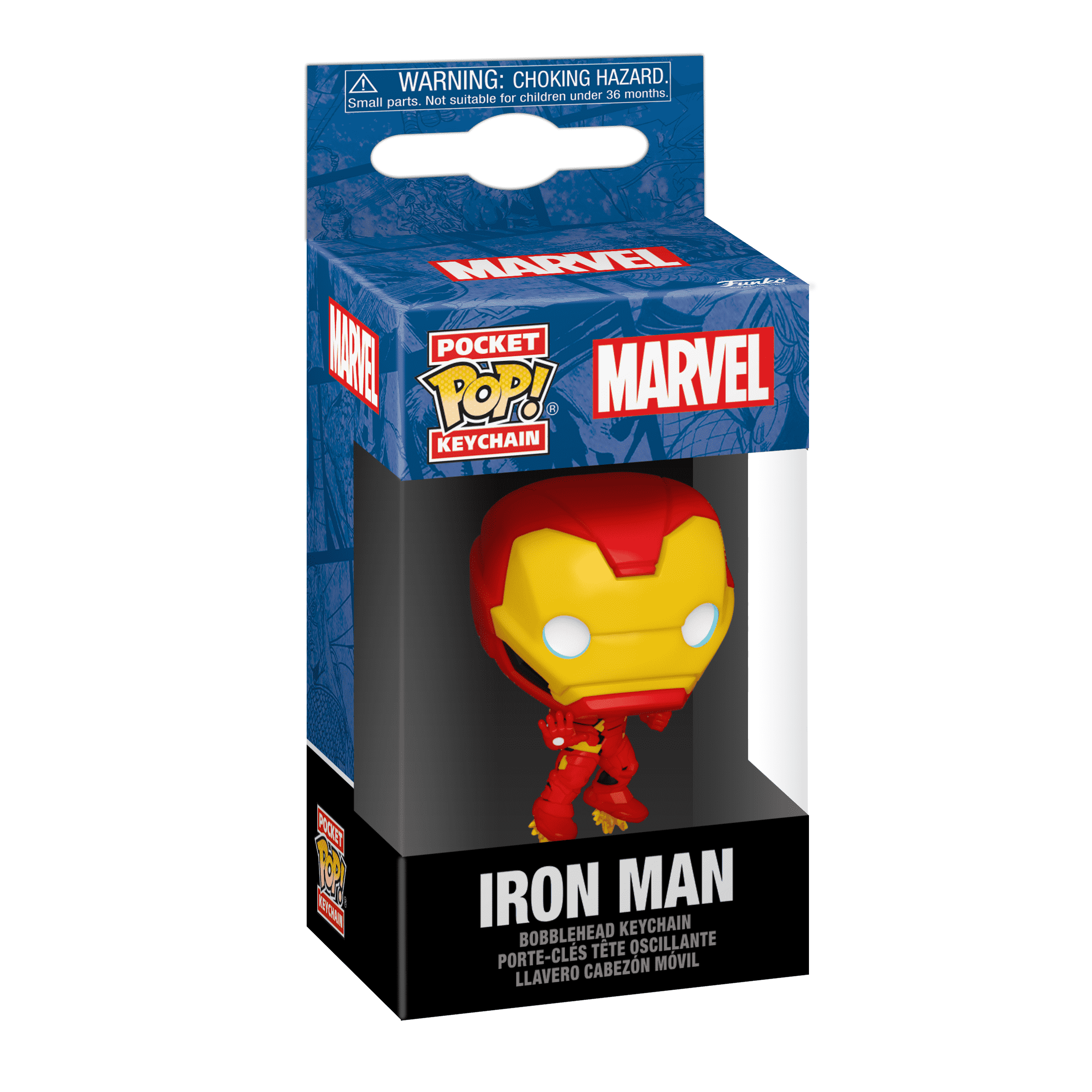 Pop! Keychain Iron Man (Marvel New Classics) | Funko