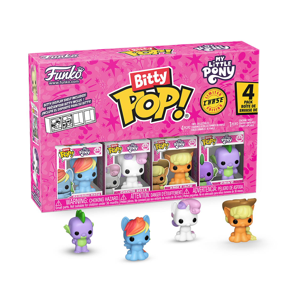 Bitty My Little Pony 4-Pack Series 3 Pop! Figure - Collectible Toys & More | Funko