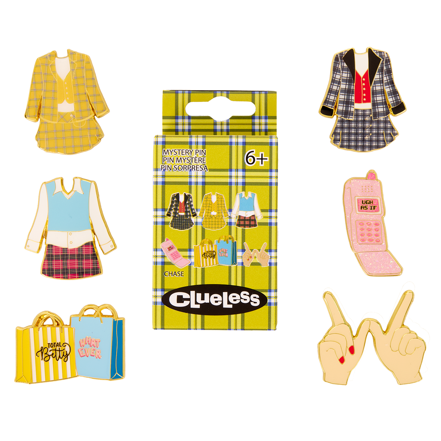 Clueless 30th Anniversary Mystery Box Pin Officially Licensed Loungefly 12$