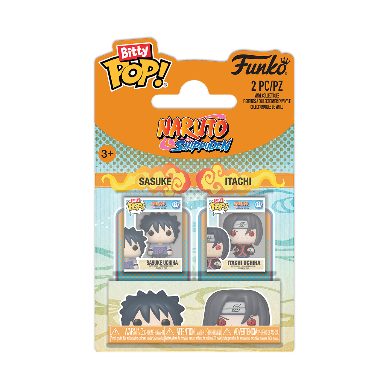 Bitty Pop!: Naruto Shippuden 2 Pack- Sasuke & Itachi