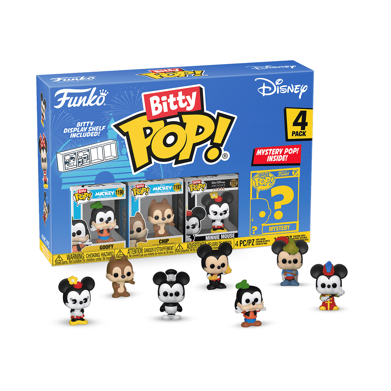 Buy Bitty Pop! Disney 4-Pack Series 4 at Funko.