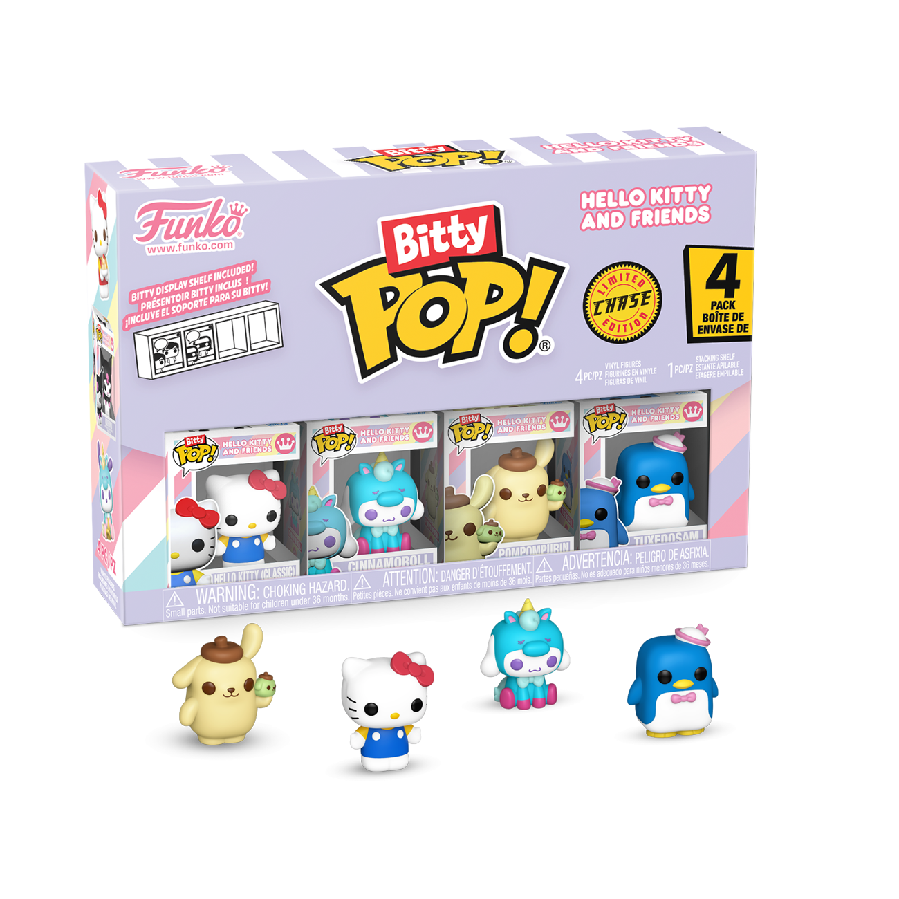 Bitty Hello Kitty and Friends 4-Pack Series 1 Pop! Figure - Collectible Toys & More  | Funko