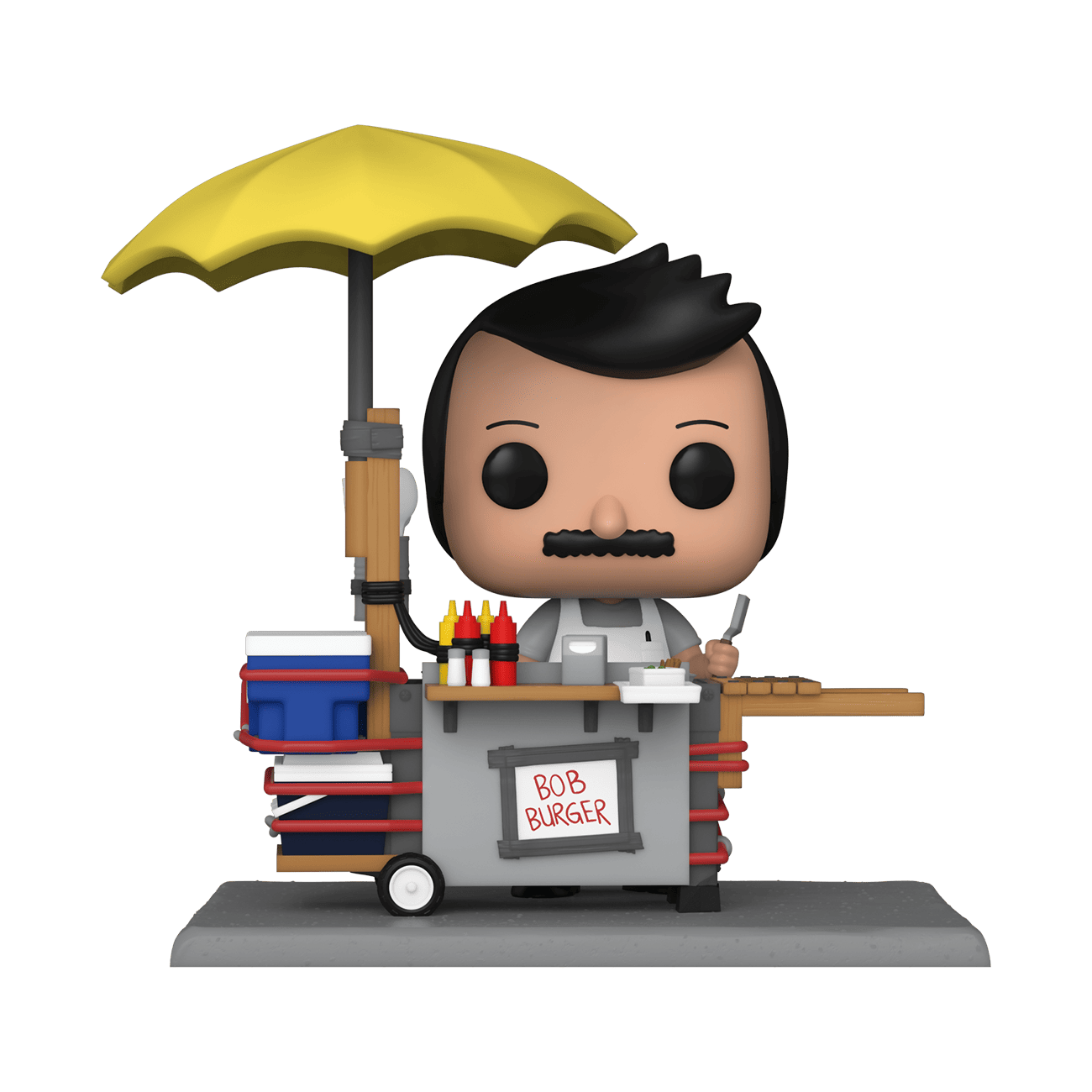 Buy Pop! Deluxe Bob with Burger Cart at Funko.