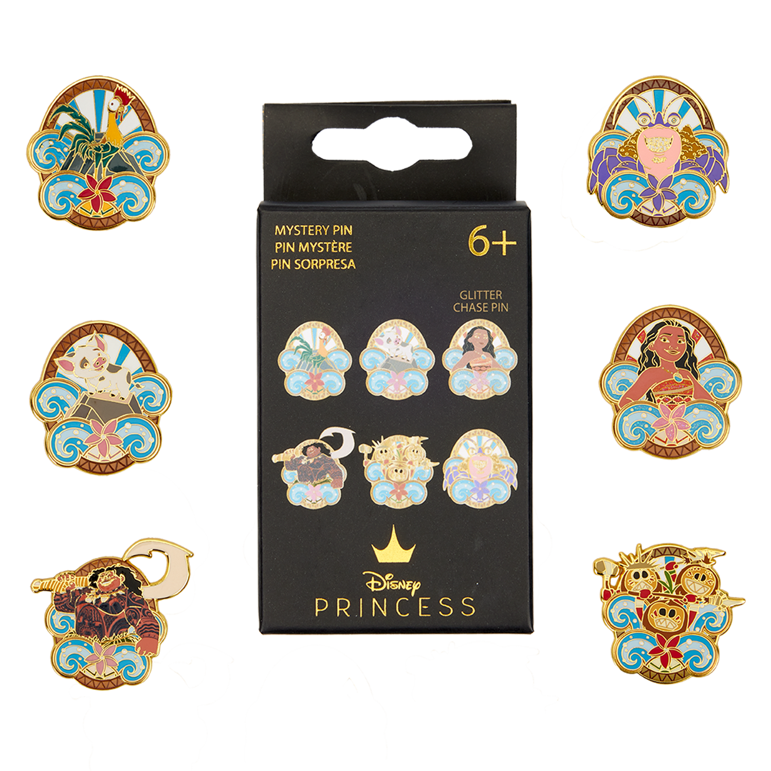 Moana Waves Mystery Box Pin | Officially Licensed | Loungefly