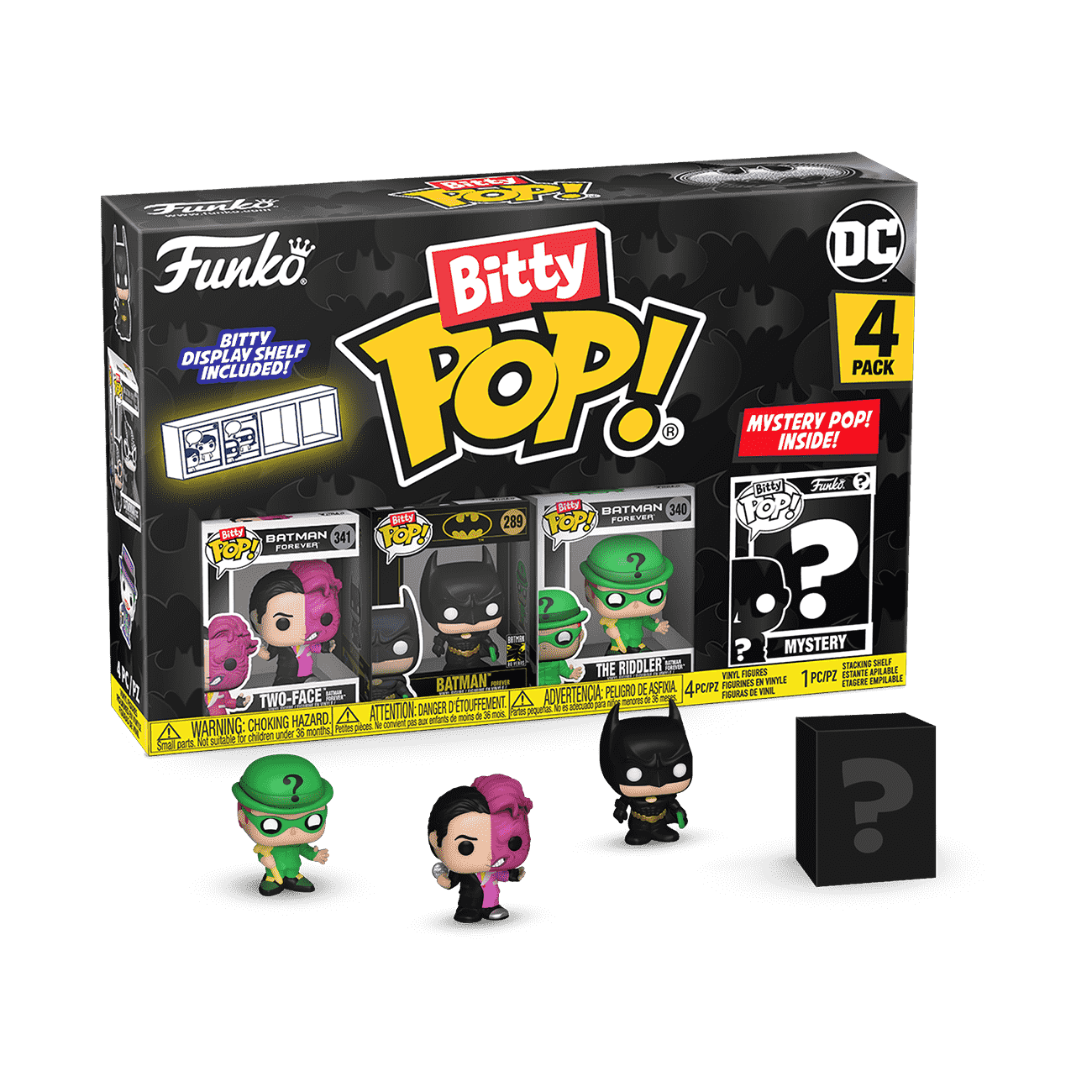 funko pop ファンコ ザ バットマン 4体セット Amazon.co.jp: FUNKO Bitty POP!: DC Batman - Batman 4-Pack