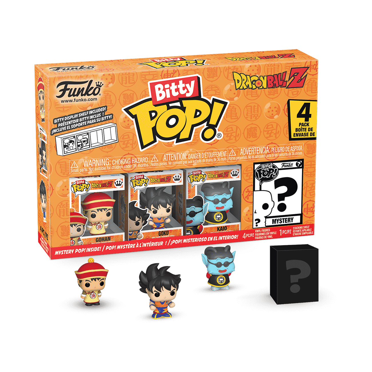 Funko Bitty Pop! Dragon Ball Z and A Surprise Mystery Mini Figure - 0.9 Inch (2.2 Cm) Collectable