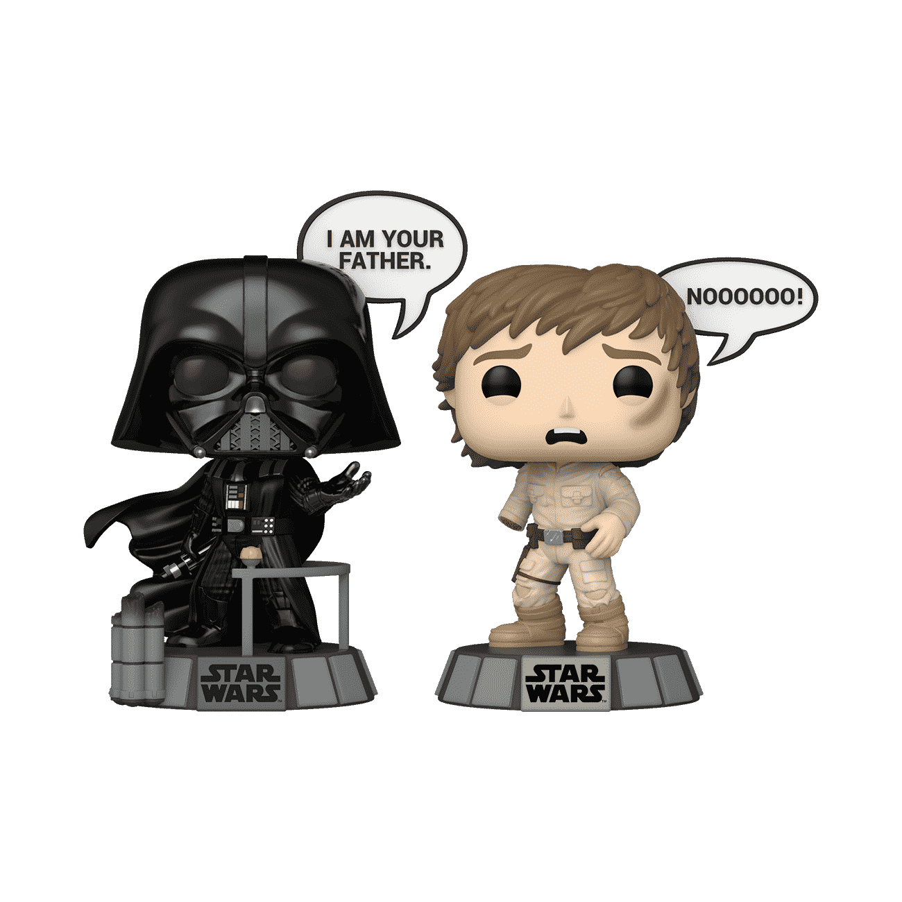 FUNKO POP! スターウォーズ　ダースベイダー&ルーク　2pack版 Pop! Darth Vader & Luke Skywalker (I Am Your Father) 2-Pack