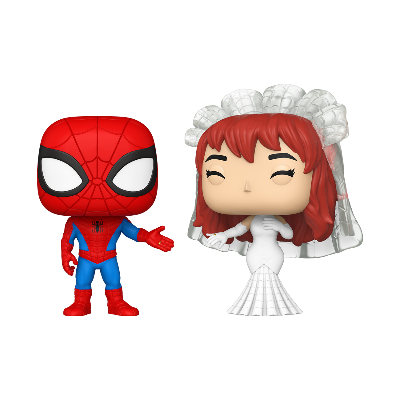 Funko Pop! Marvel: Superhero Couples - Spider-Man & MJ