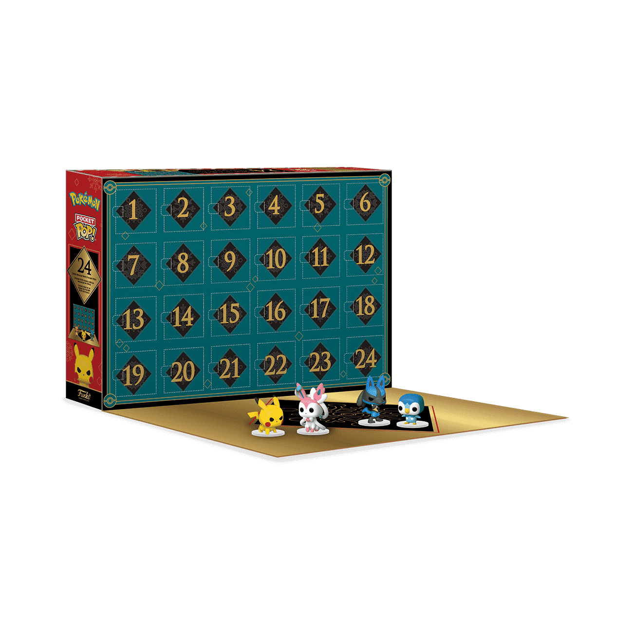 ファンコ ポップ ポケモンアドベントカレンダー  ポケモン25周年限定 funk Pocket Pop! Pokémon 24-Day Holiday Countdown Calendar
