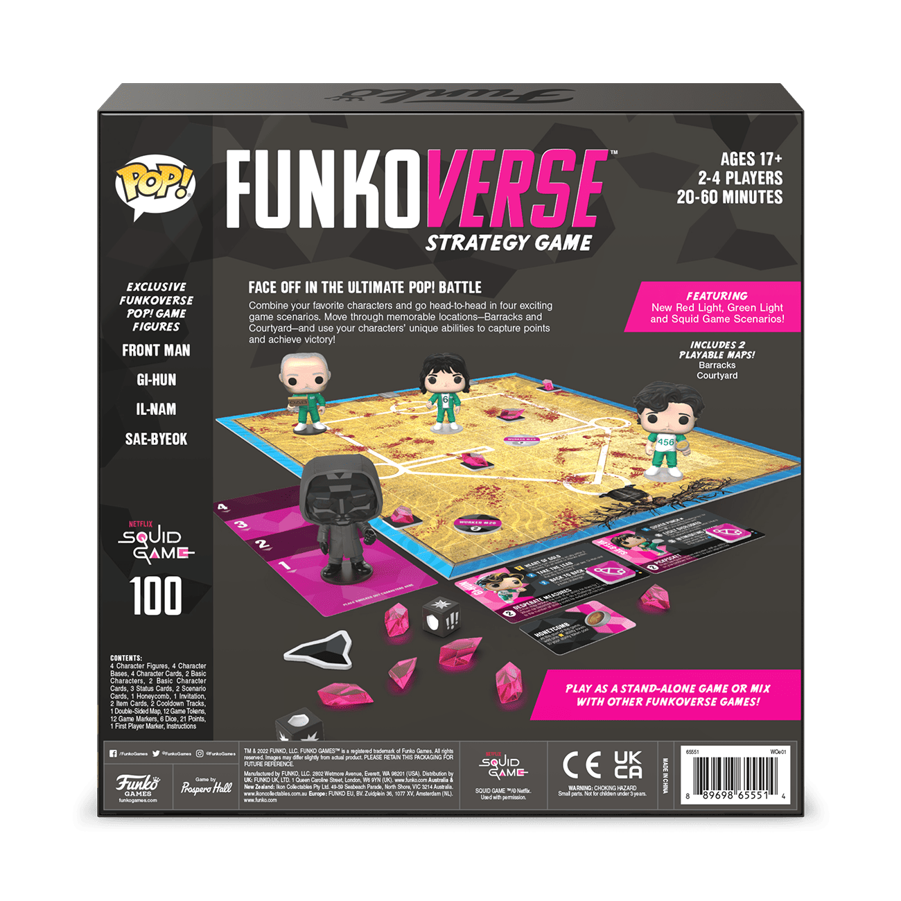 Buy Funkoverse: Squid Game 100 4-Pack Board Game at Funko.