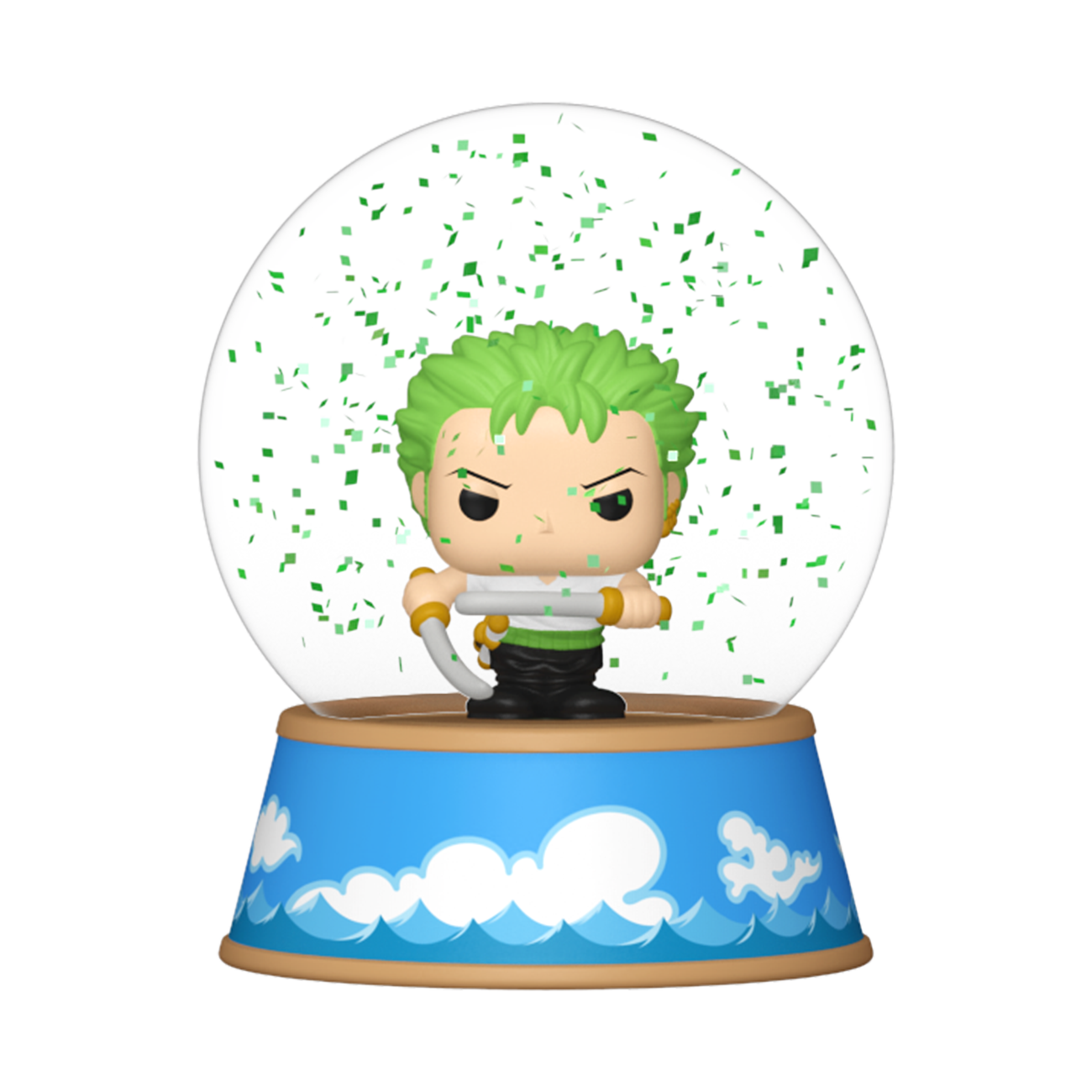 Roronoa Zoro Mini Glitter Globe | Funko
