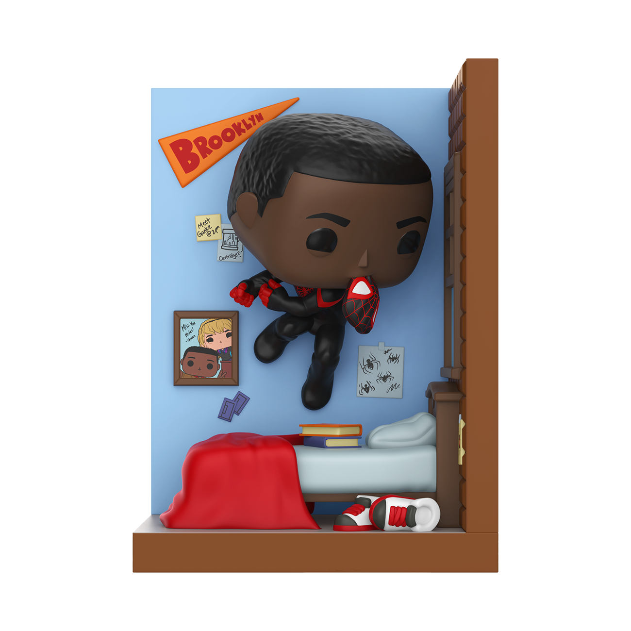 Funko Pop! Nooks Miles Morales in Bedroom