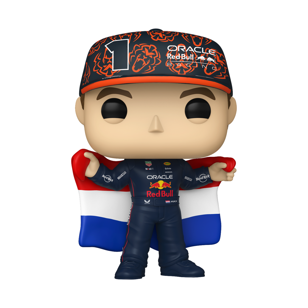 Funko Pop! Max Verstappen with Dutch Flag