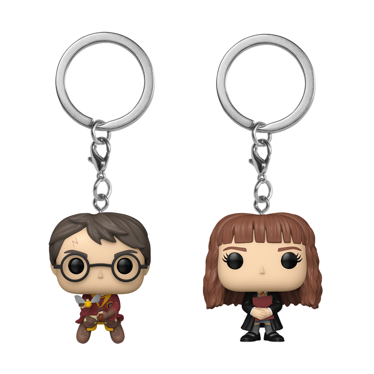 Imagen del set LEGO Funko Pop! Keychain Harry Potter & Hermione Granger Face 2-Pack