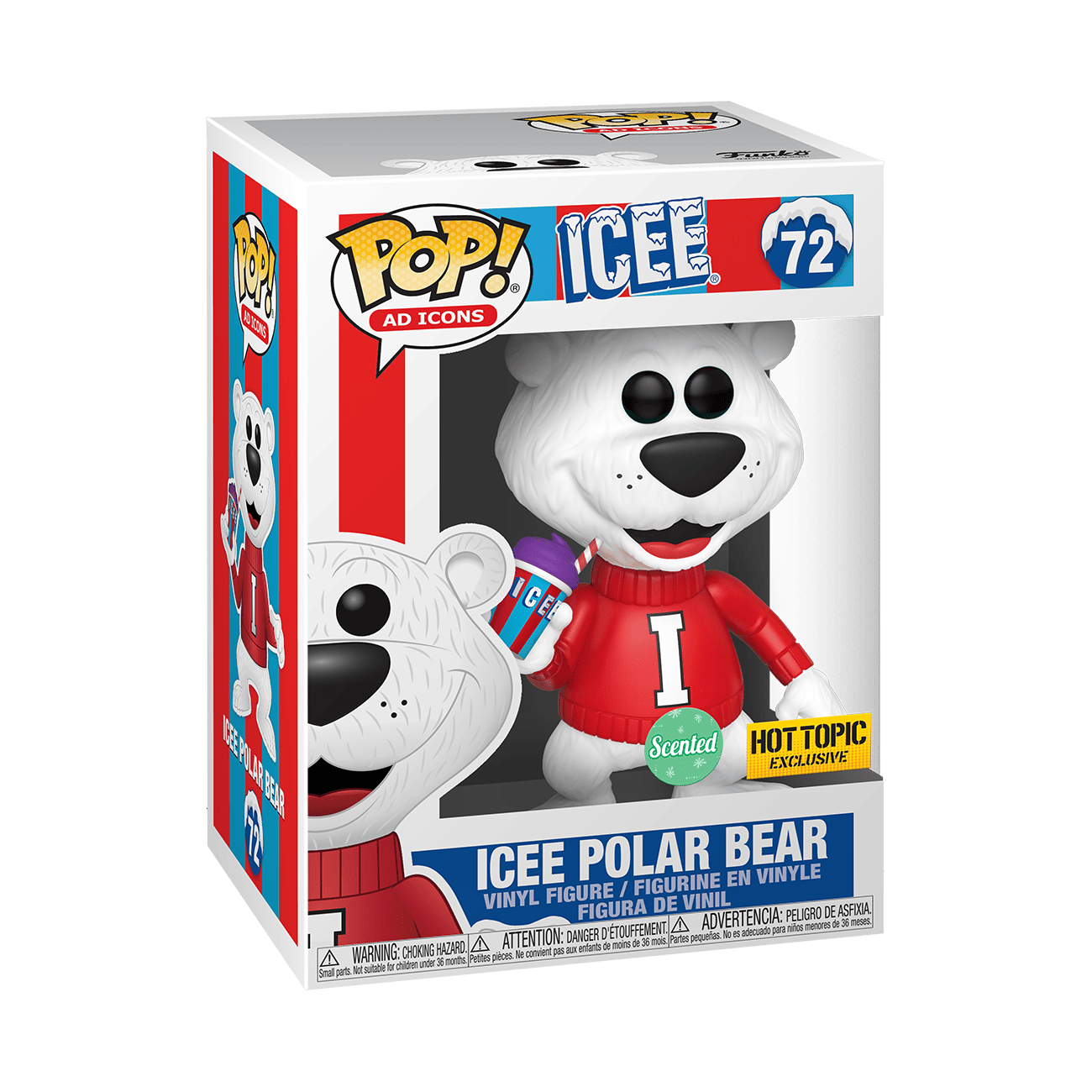 POP Ad Icons: Icee - Polar Bear (PU) | From the Vault | Funko