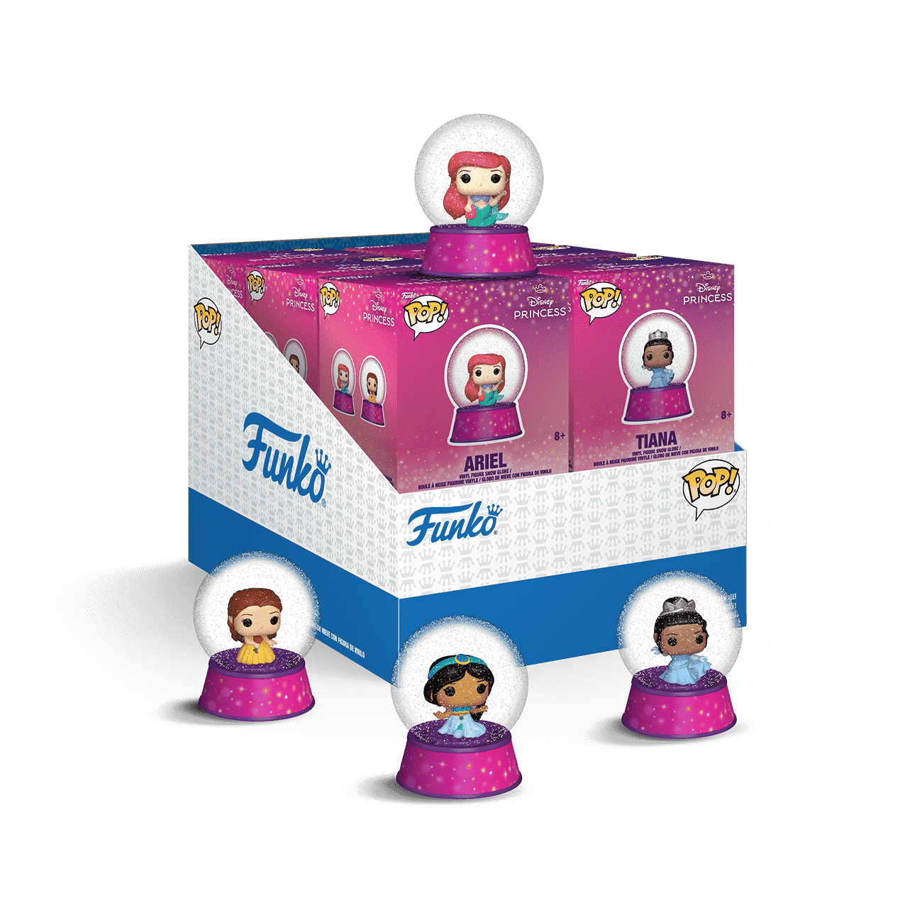 Disney Funko Mini Snow Globes – Princess