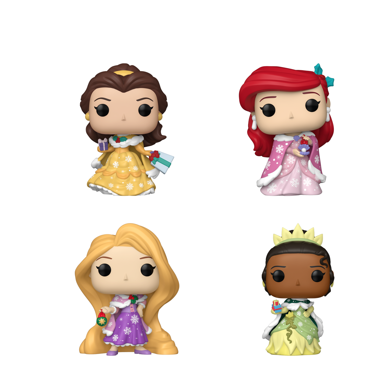Funko Disney Princess ディズニー プリンセス 3点セット Disney Princess Holiday Bundle