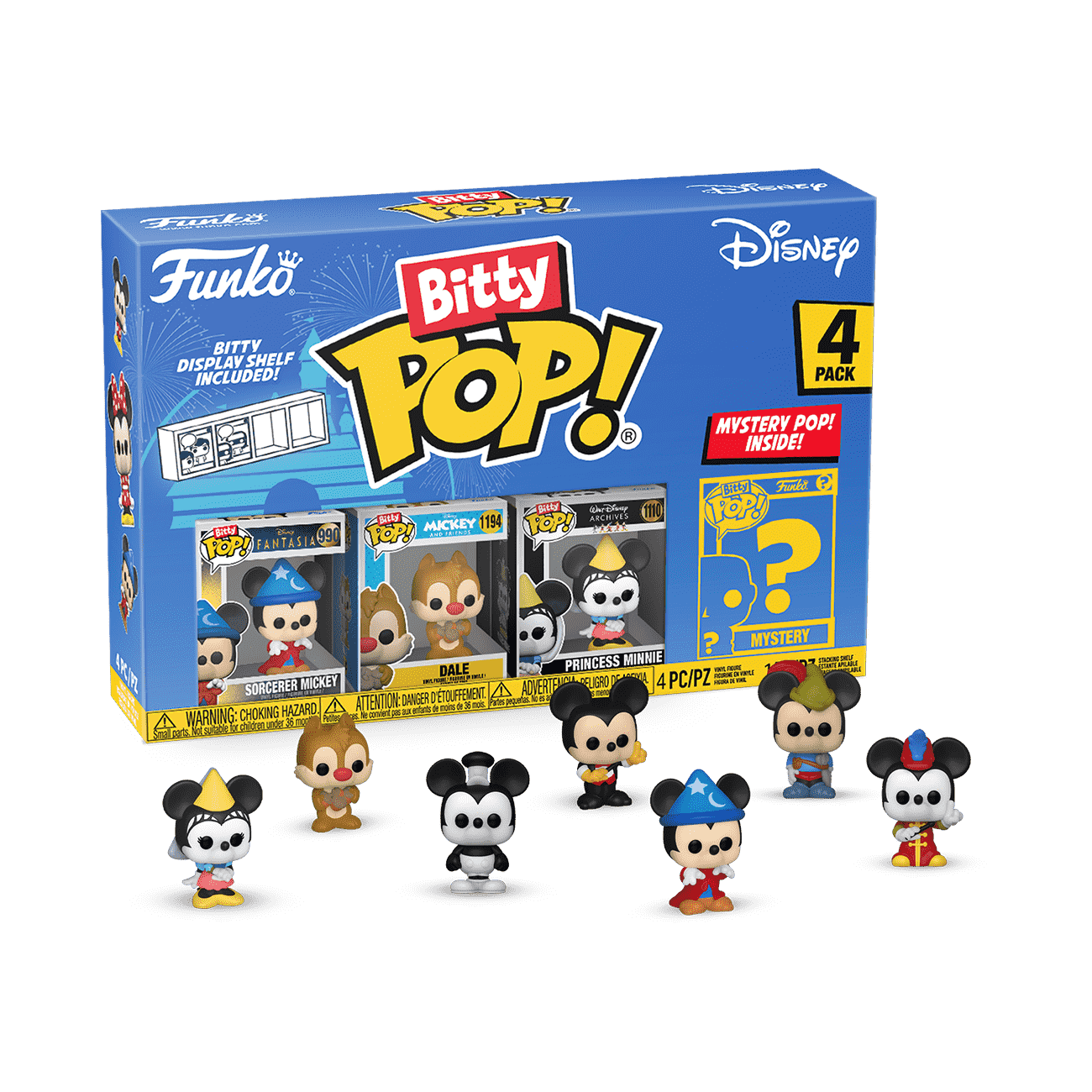 Buy Bitty Pop! Disney 4-Pack Series 3 at Funko.