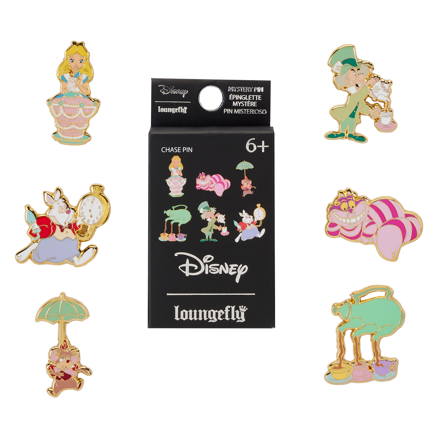 Alice in Wonderland Unbirthday Mystery Box Pin | Officially Licensed | Loungefly