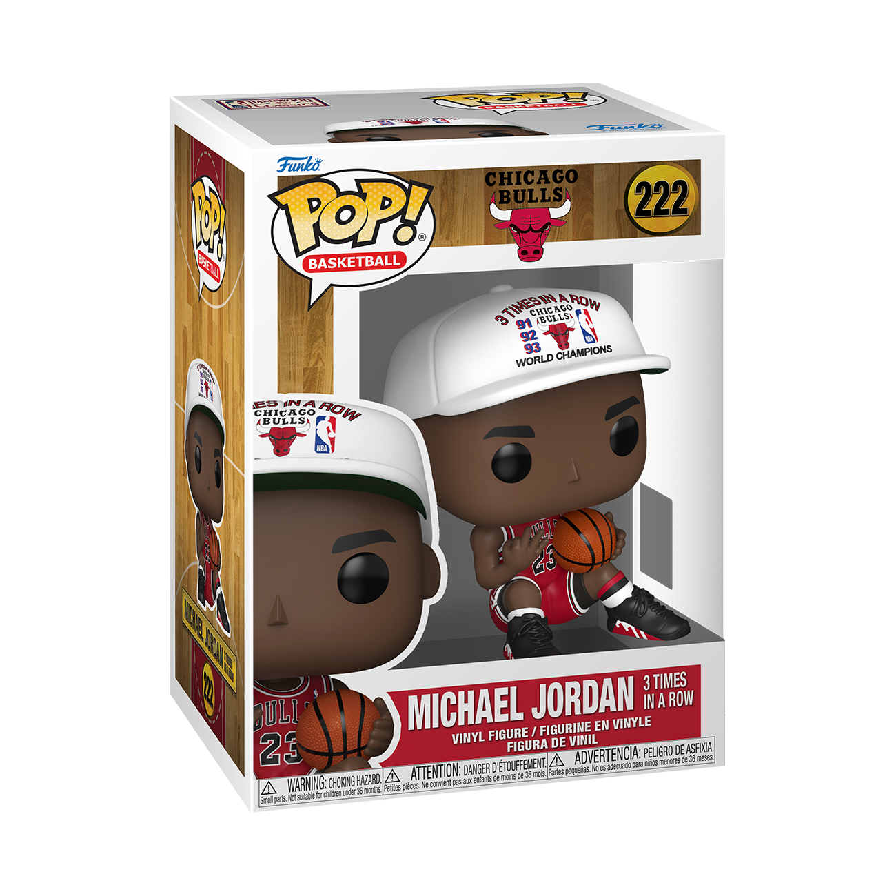Pop! Michael Jordan 3 Times in a Row | Funko
