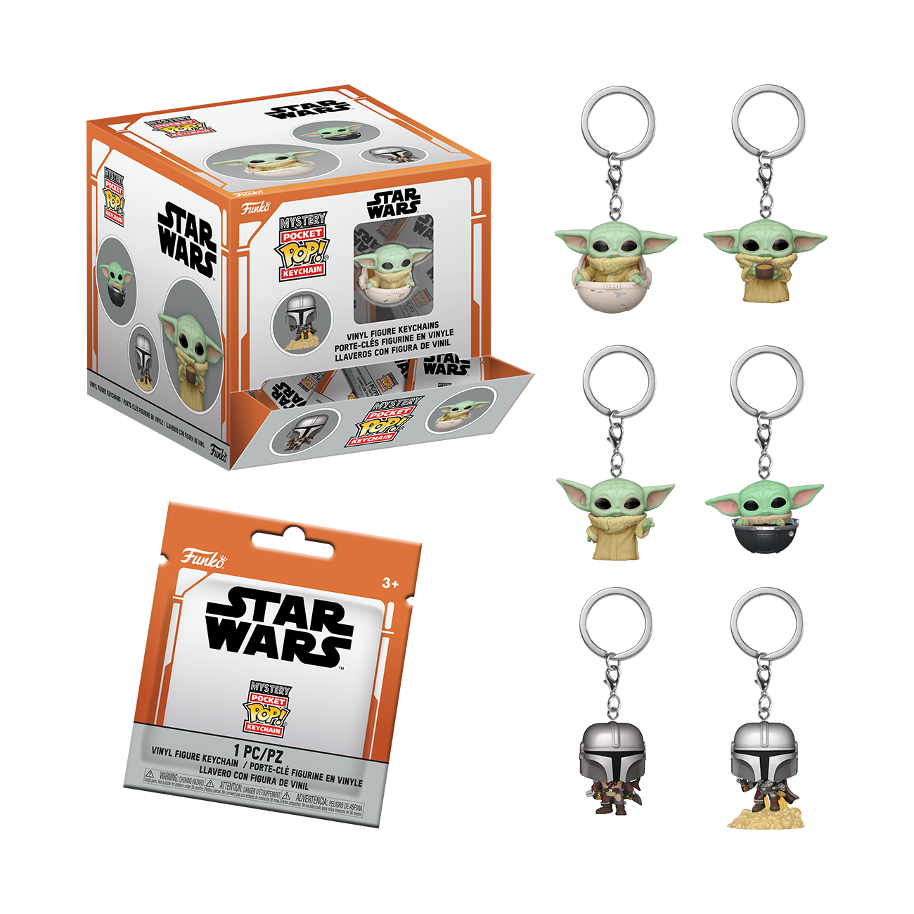Funko Mystery Pop! Keychain The Mandalorian