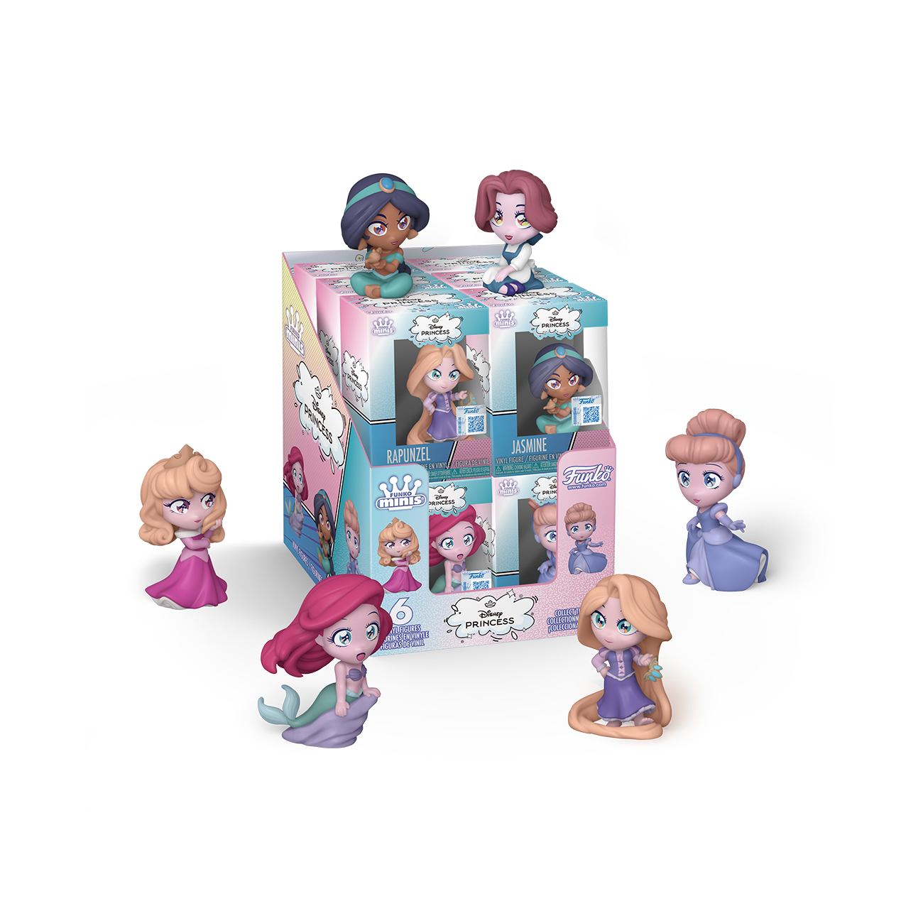 Disney Princess Manga Mini Vinyl Figures | Funko