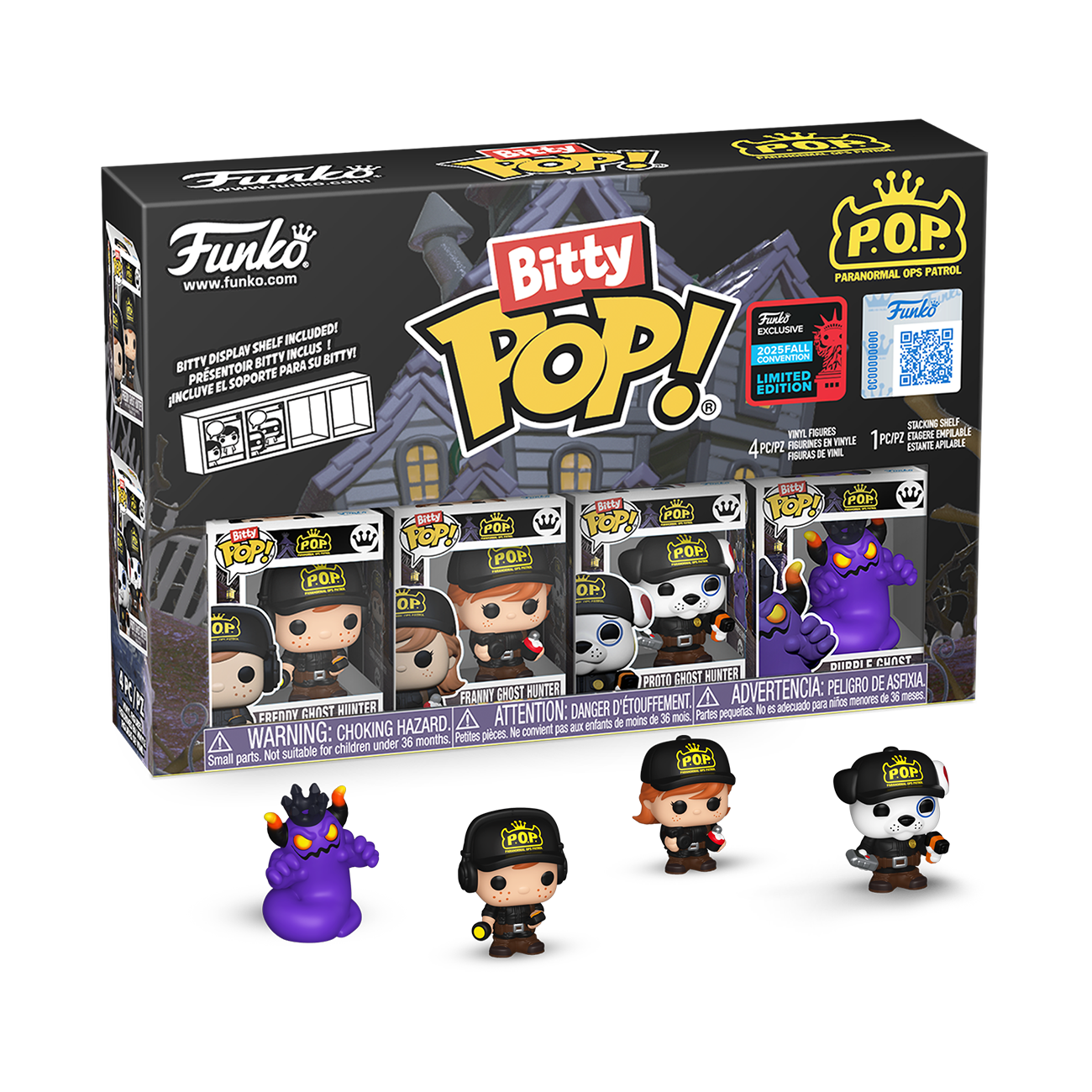 Funko Bitty Pop! Paranormal Ops Patrol 4-Pack
