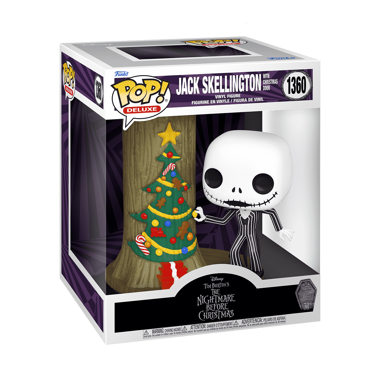 Buy Pop! Deluxe Jack Skellington with Christmas Door at Funko.