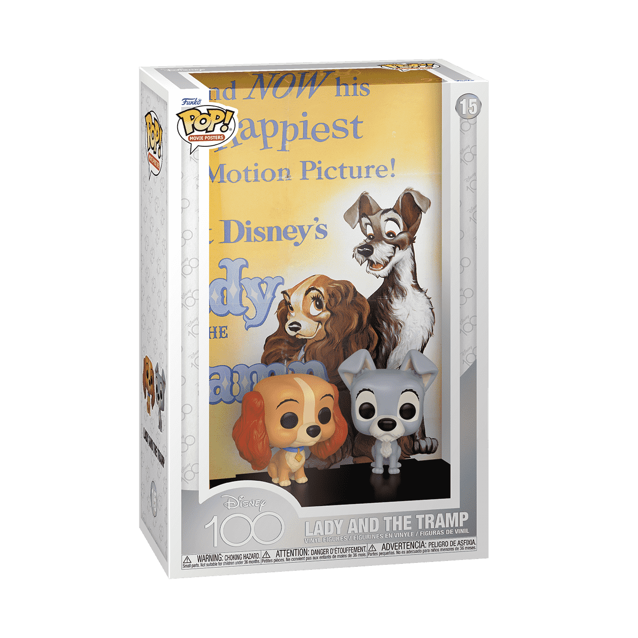 Buy Pop! Movie Posters Lady and the Tramp at Funko.