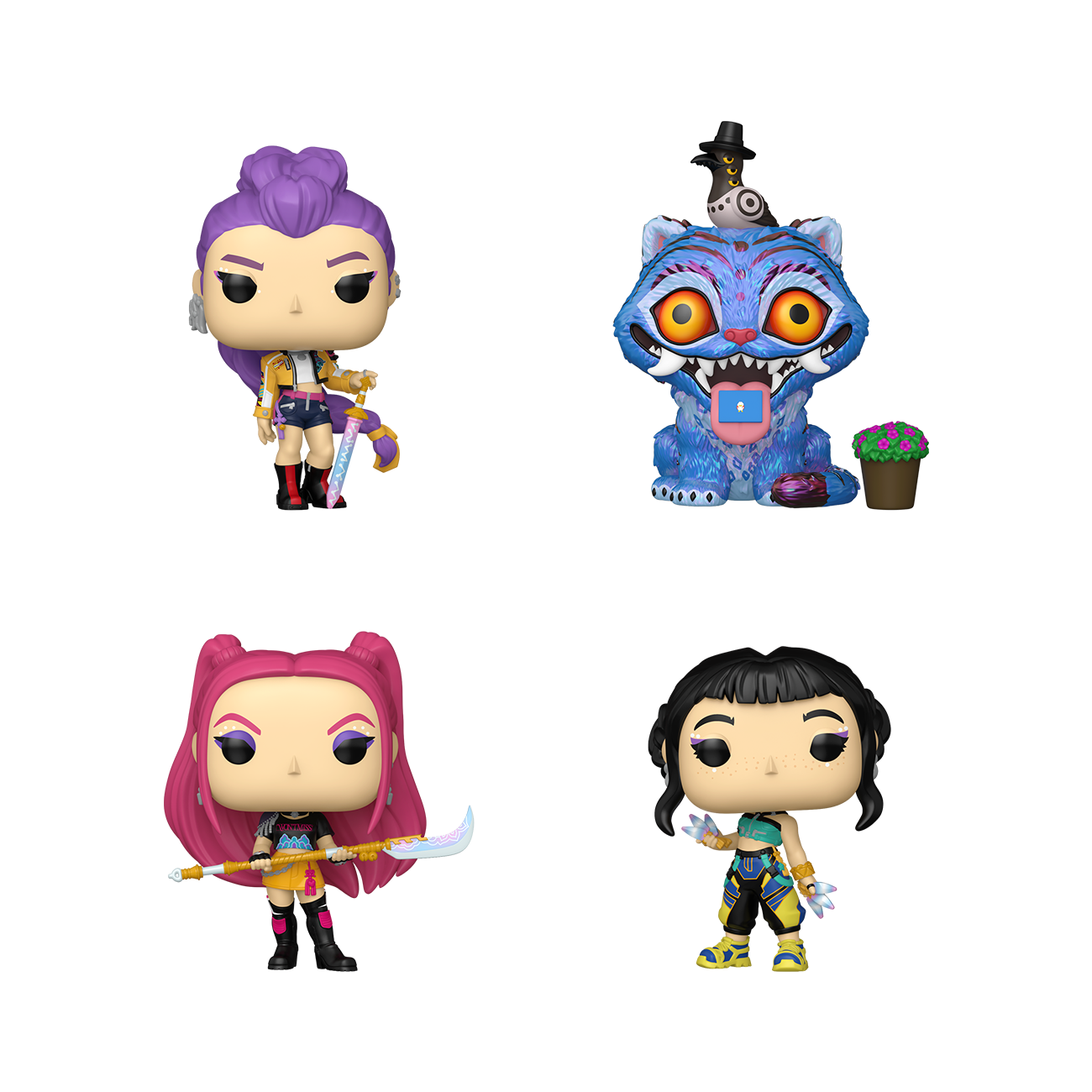 Funko Pop! HUNTR/X 4-Pack