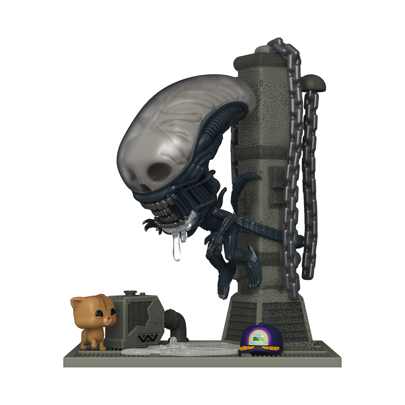 Pop! Deluxe Xenomorph with Jonesy | Funko